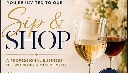 Sip & Shop Professional Business Networking & Mixer