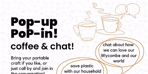 Pop-up Pop-in! Coffee & chat