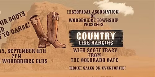 HAWT Presents: Country Line Dancing Night with Scott Tracy