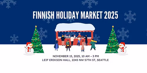 Finnish Holiday Market 2025 Seattle
