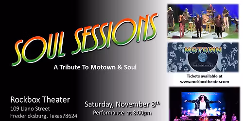 Soul Sessions "Tribute to Motown & Soul"