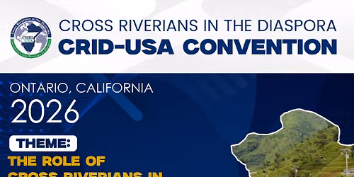 CRID-USA Convention & Gala 2026 