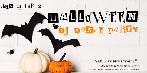 Halloween DJ Dance Party & Costume Contest