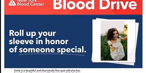 In Honor of Emily Blood Drive 