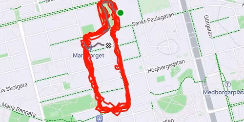 Springer f\u00f6r Musikhj\u00e4lpen - 24 timmar mot Mariatorget