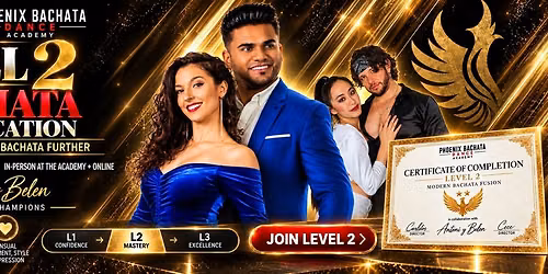 Level 2 Bachata Certification \u2014 Modern Bachata Fusion