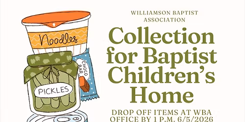 Annual Collection for BCHFS