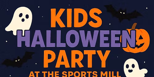 Kids Halloween Party at The Sports Mill! With Sprinkled Food Truck