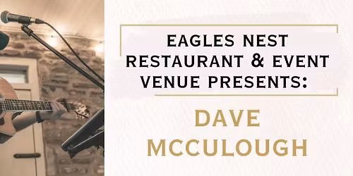 Dave McCullough LIVE in the BAR!