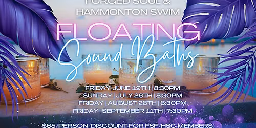 Floating Sound Baths