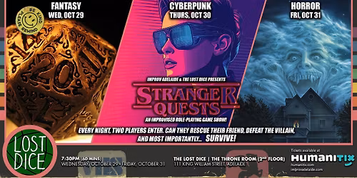 STRANGER QUESTS | An improvised role-playing game show!