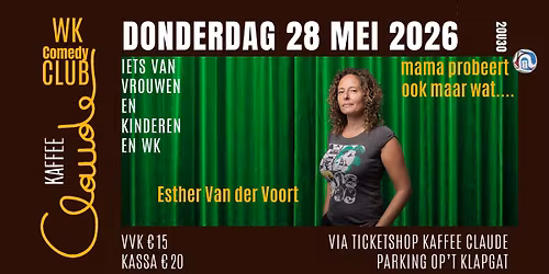 Esther van der Voort@Claude Comedy Club