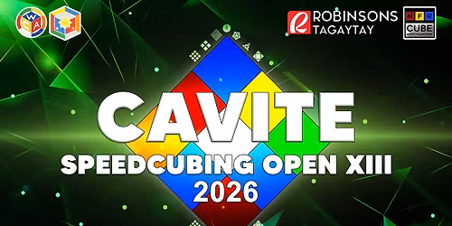 Cavite Speedcubing Open XIII 2026