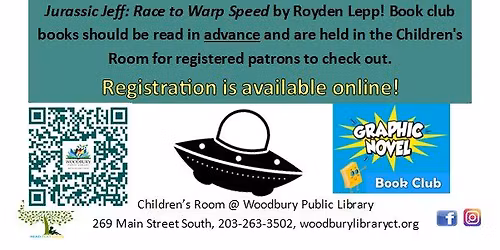 Graphic Novel Book Club - Jurassic Jeff: Race to Warp Speed!