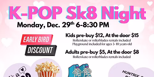 KPOP Music Demon Hunter Roller Skating Party