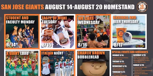 Visalia Rawhide at San Jose Giants