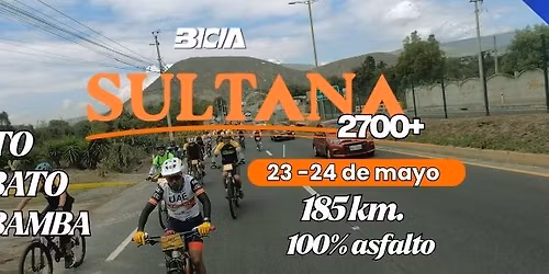 SULTANA 2700 \u2013 XII EDICI\u00d3N \ud83d\udeb4\u200d\u2640\ufe0f