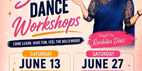 Bollywood Shake Summer Dance Workshop (Beginners) | June 13 | Cypress, TX