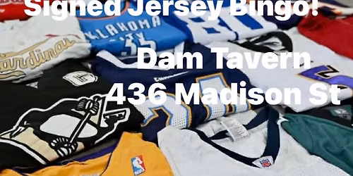 Signed Jersey Bingo