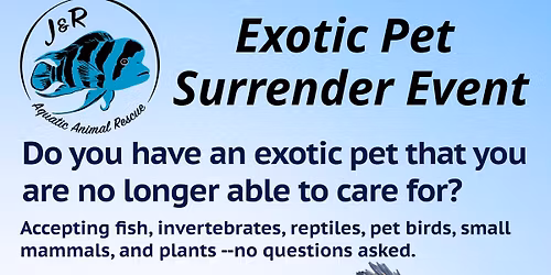 Exotic Pet Surrender Event - West Bend