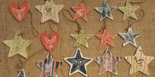Clay Christmas Ornament Making at The Summit