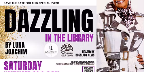 Dazzling at the Library Second Annual Fashion Show by Luna Joachim