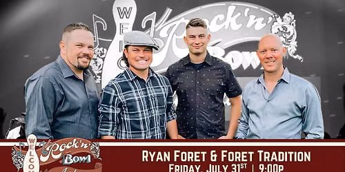 Ryan Foret & Foret Tradition | Rock'n'Bowl\u00ae de Lafayette