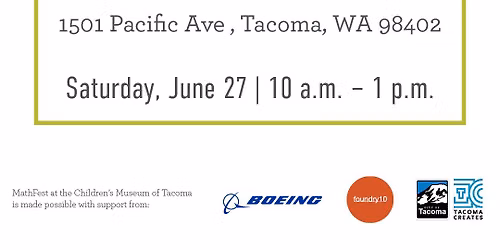 Tacoma Mathfest 2026