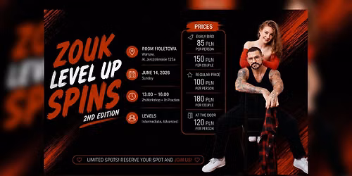 Zouk Level Up: Spins 2nd Edition