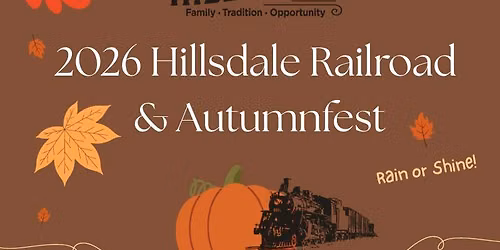 2026 Hillsdale Railroad & Autumnfest 
