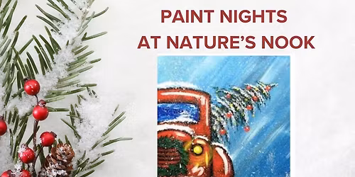 Dec. 11th Paint Night at Nature's Nook