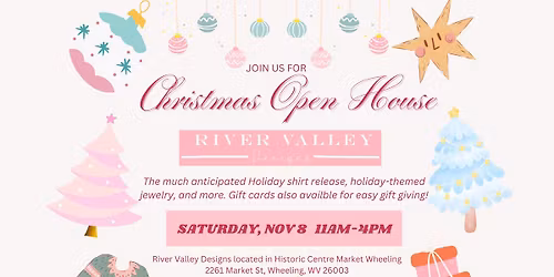 Christmas Open House @ River Valley Designs