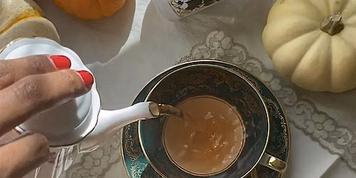 Tea blending with Gilded Coach Teas