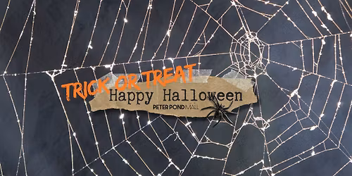 TRICK OR TREATING AT PETER POND MALL!