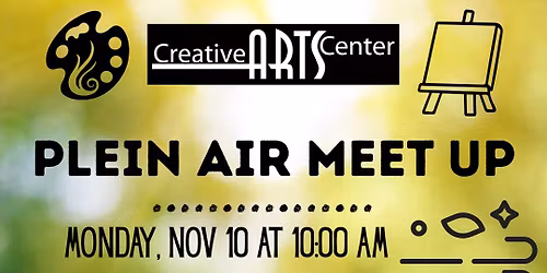 Plein Air Meet Up at Powder Creek Park