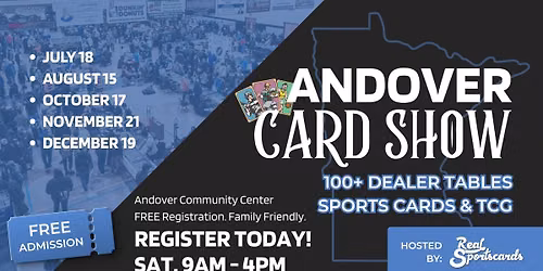 Andover Card Show - Hosted by Real Sportscards