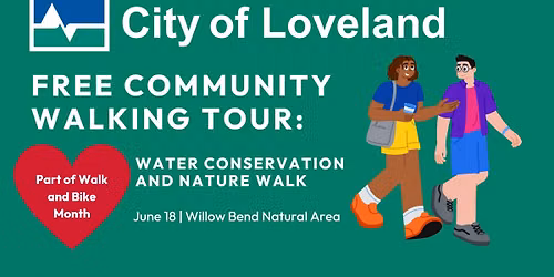 Free Community Walking Tour: Water Conservation and Nature Walk