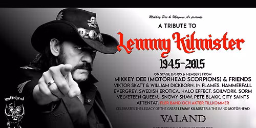 A Tribute To Lemmy Kilmister
