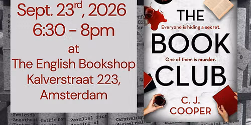 The English Bookclub - September Edition