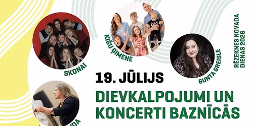 Dievkalpojumi un koncerti bazn\u012bc\u0101s