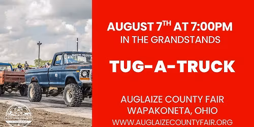 Tug-a-Truck at the 2026 Auglaize County Fair