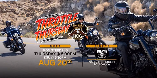 Iron Steed H.O.G. Chapter Throttle Thursday