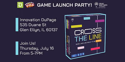 Cross the Line Game Launch