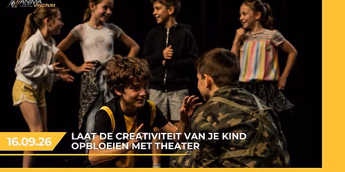 Jaartraject Improvisatietheater voor Kinderen