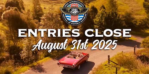Vero International Festival of Historic Motoring 2026