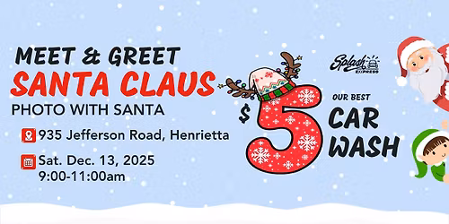 Meet & Greet with Santa in Henrietta!