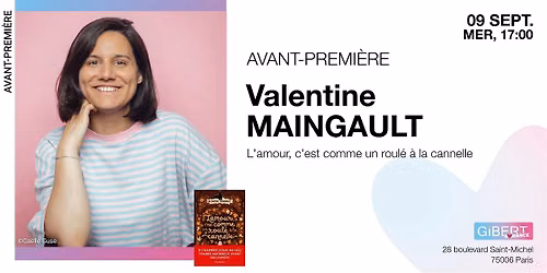 GIBERT avant-premi\u00e8re : Valentine Maingault
