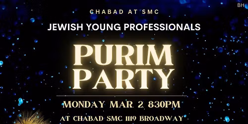 Purim Party! - A young professionals event