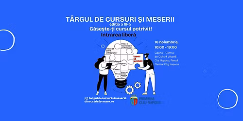 T\u00e2rgul de Cursuri \u0219i Meserii
