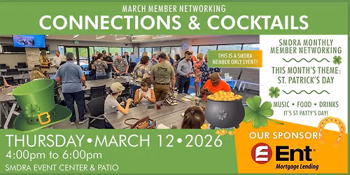 March Connections and Cocktails St Patrick\u2019s Day Edition